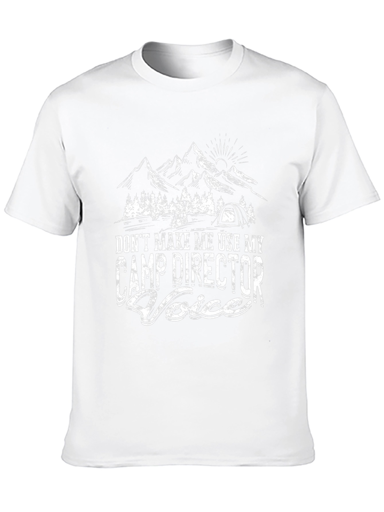 Camp Director Voice Graphic T-Shirt