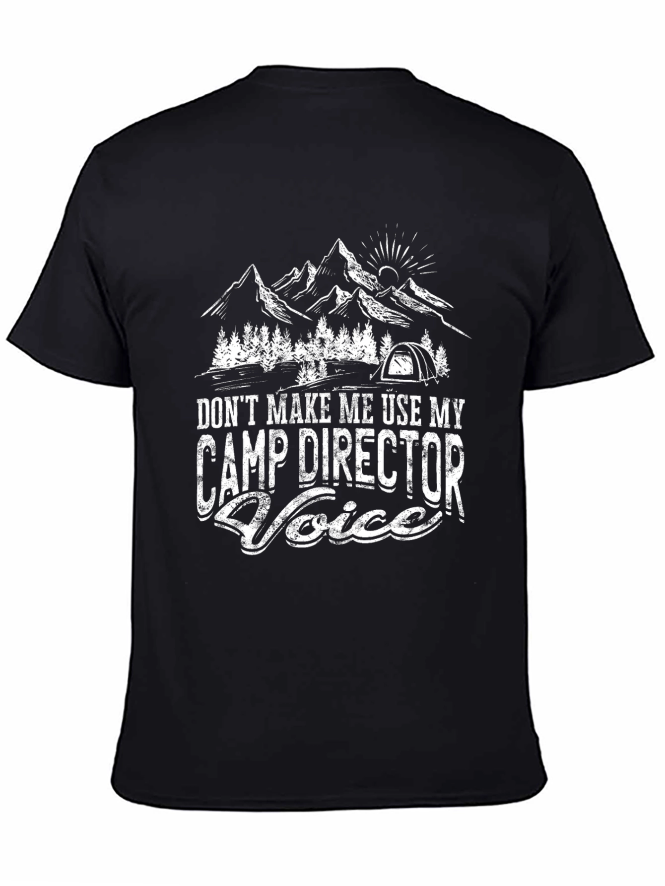 Camp Director Voice Graphic T-Shirt