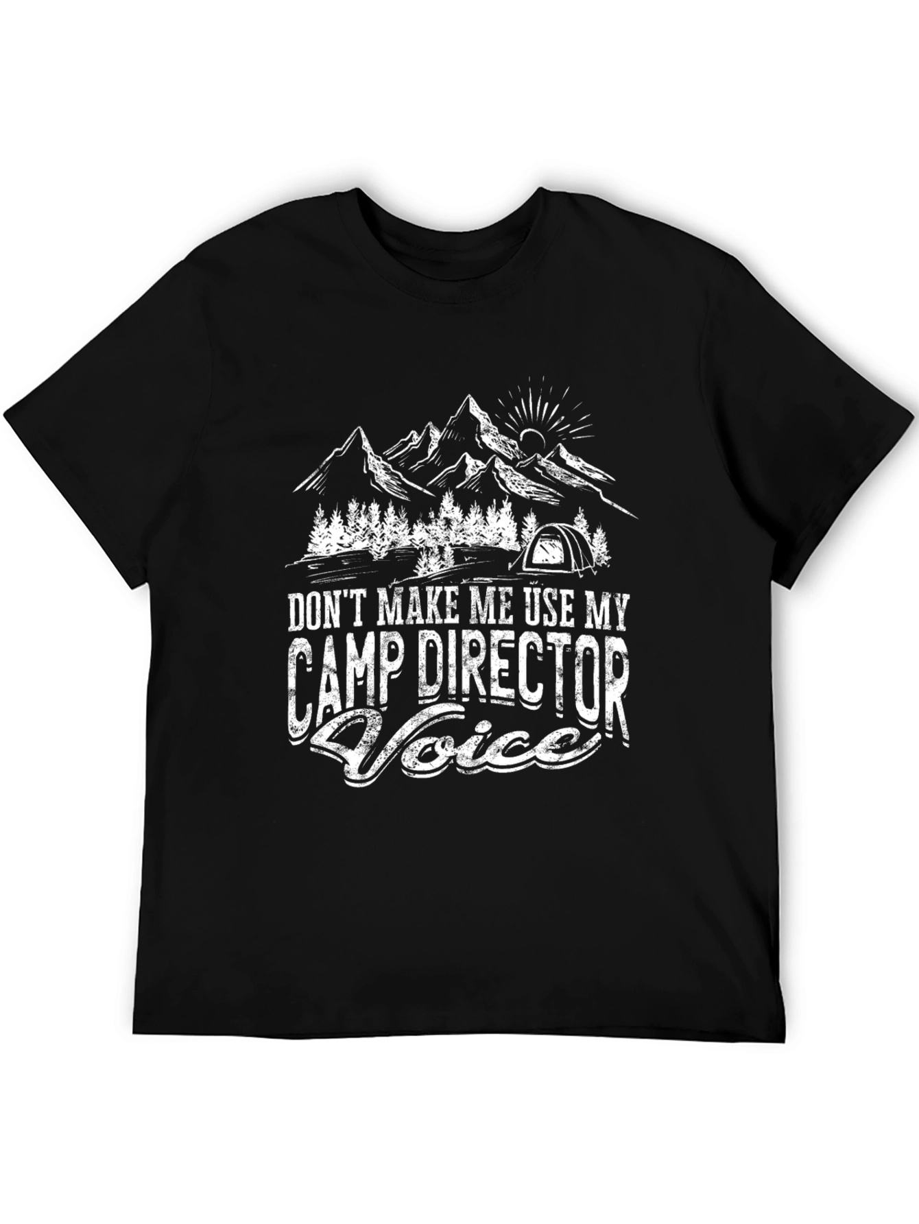 Camp Director Voice Graphic T-Shirt