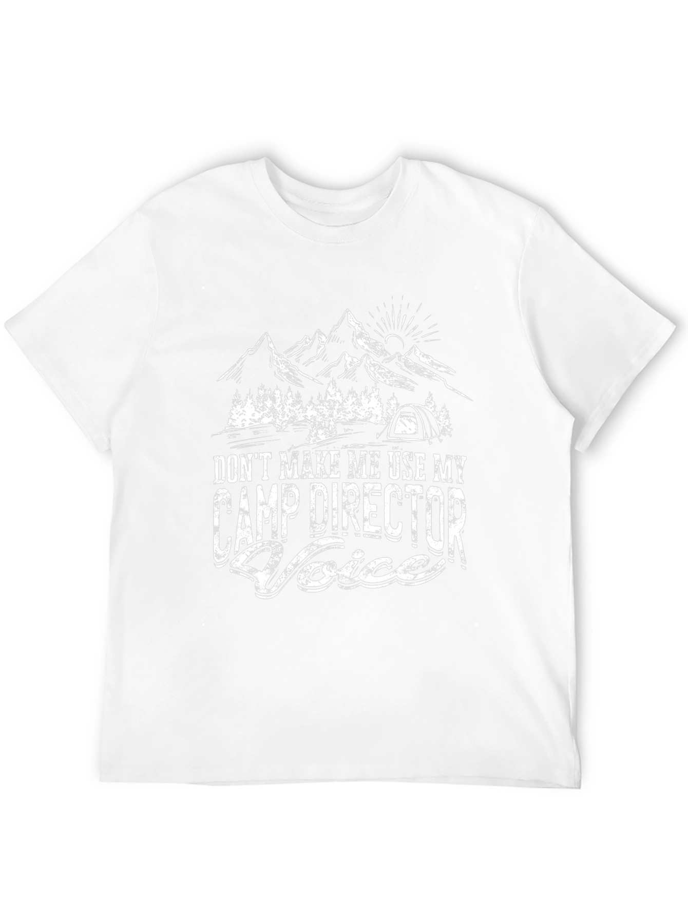 Camp Director Voice Graphic T-Shirt