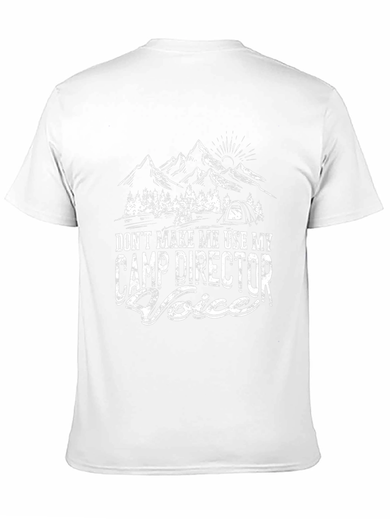 Camp Director Voice Graphic T-Shirt