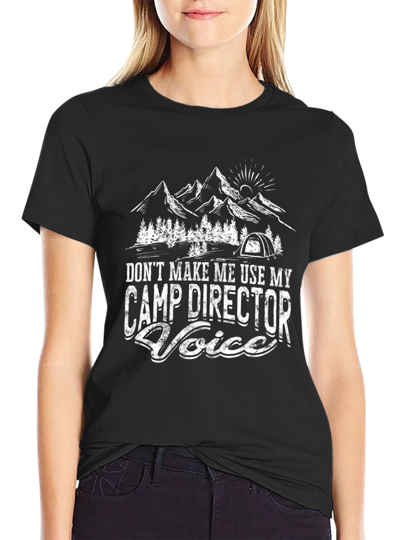Camp Director Voice Graphic T-Shirt
