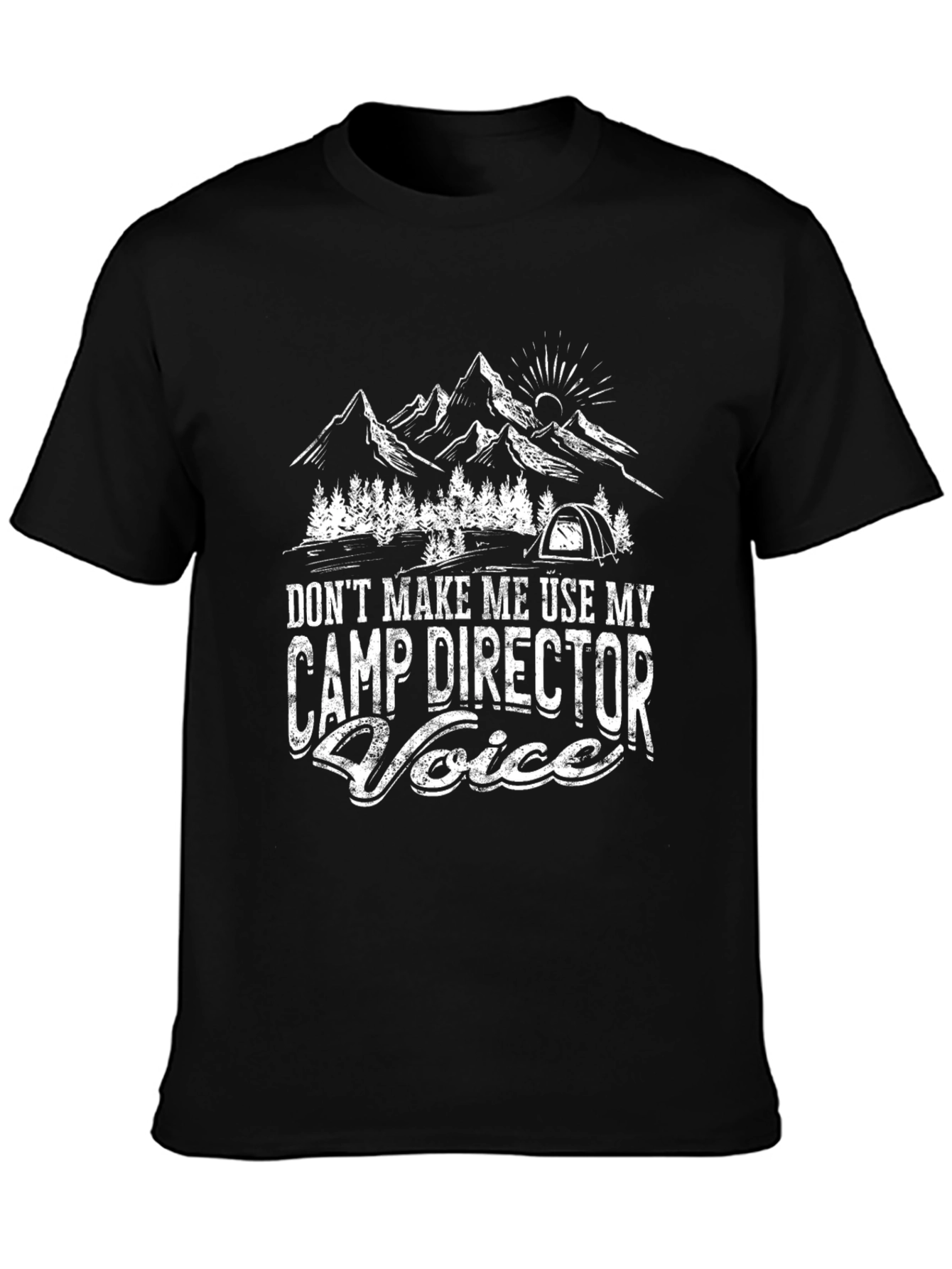 Camp Director Voice Graphic T-Shirt