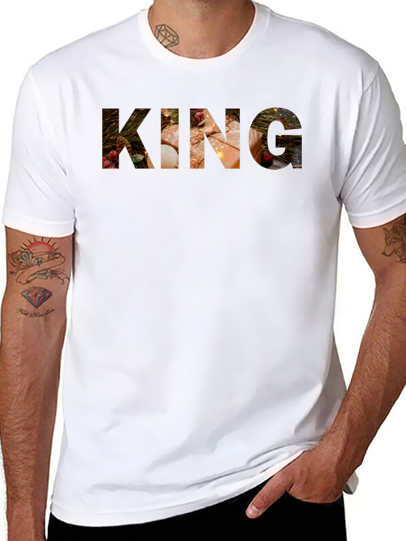 Holiday King T-Shirt - Festive Style