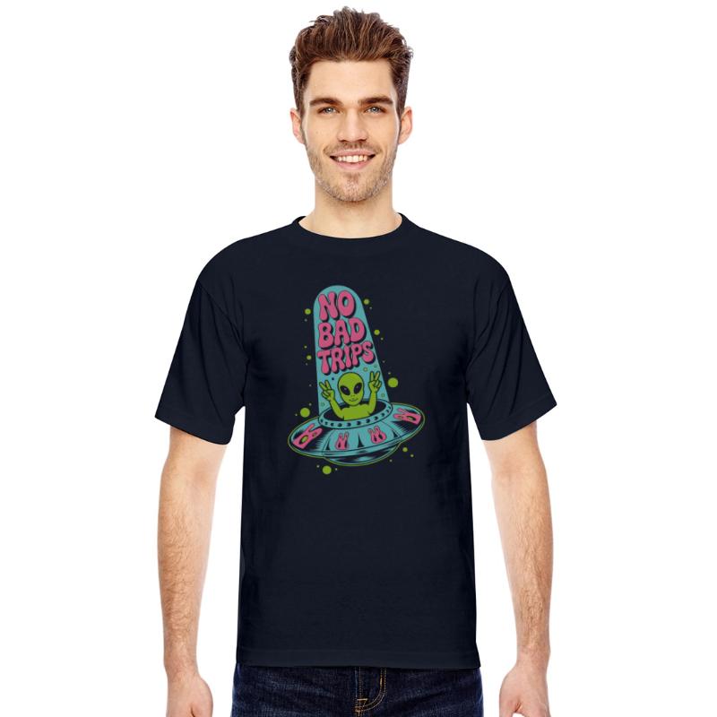No Bad Trips Funny Alien Lover Gifts