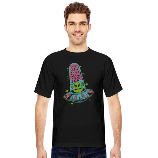 No Bad Trips Funny Alien Lover Gifts