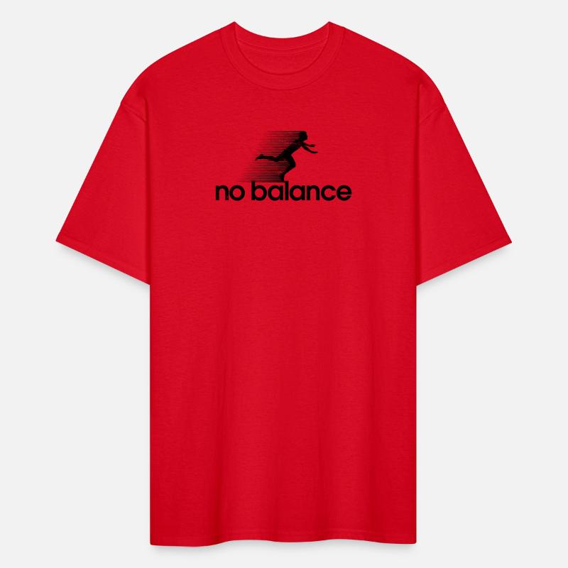 No Balance Black Retro Funny Running