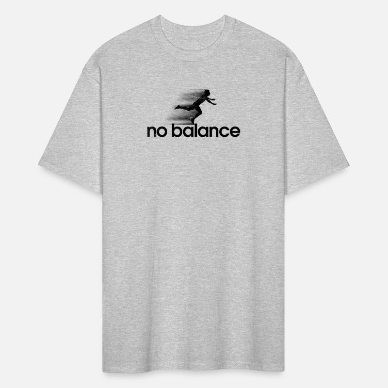 No Balance Black Retro Funny Running