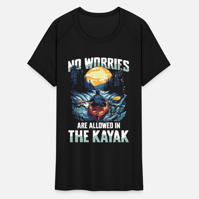 No Worries Allowed In The Kayak Adventure