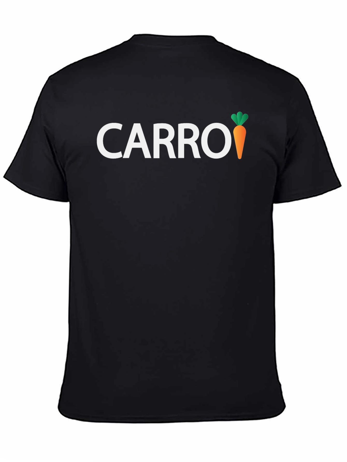 Carrot Graphic Tee - Mens Black T-Shirt