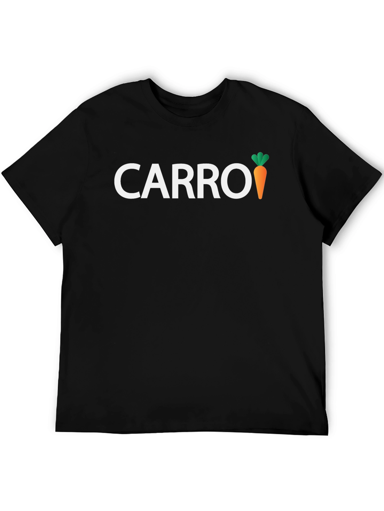 Carrot Graphic Tee - Mens Black T-Shirt