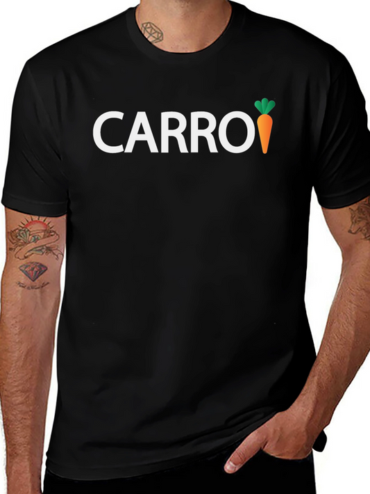 Carrot Graphic Tee - Mens Black T-Shirt