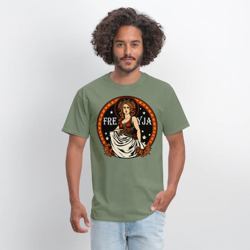 Norse Warrior Goddess Freya Shieldmaiden Deity of