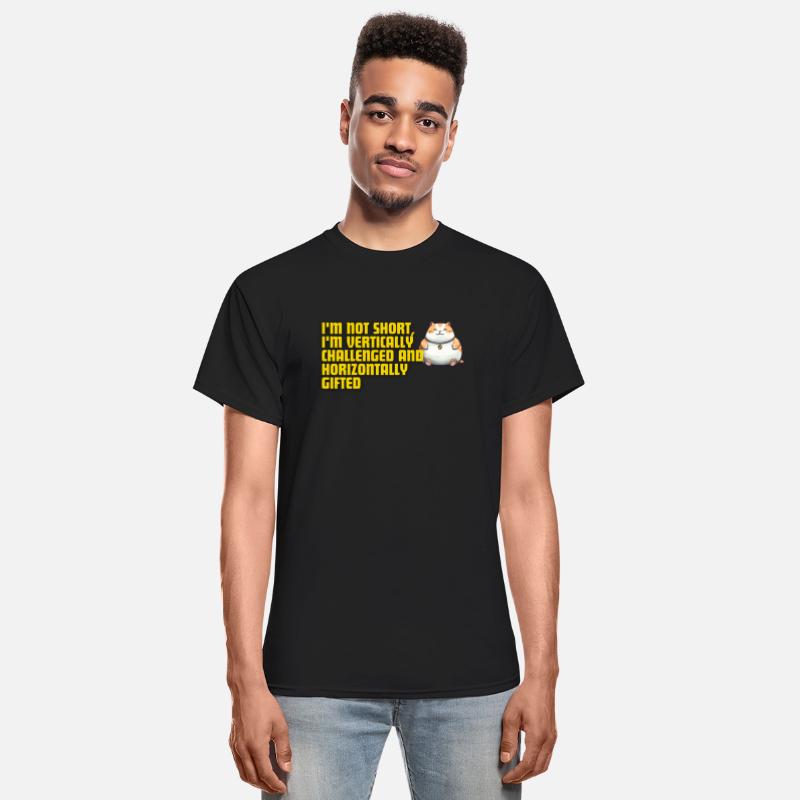 Not Short - Horizontally gifted! Funny Tee Shirt