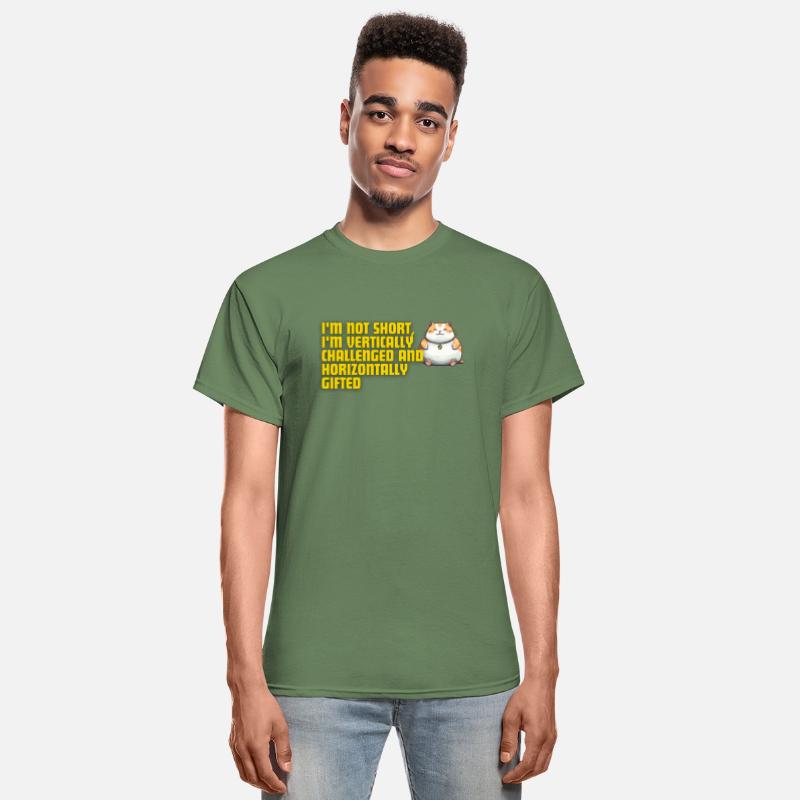 Not Short - Horizontally gifted! Funny Tee Shirt