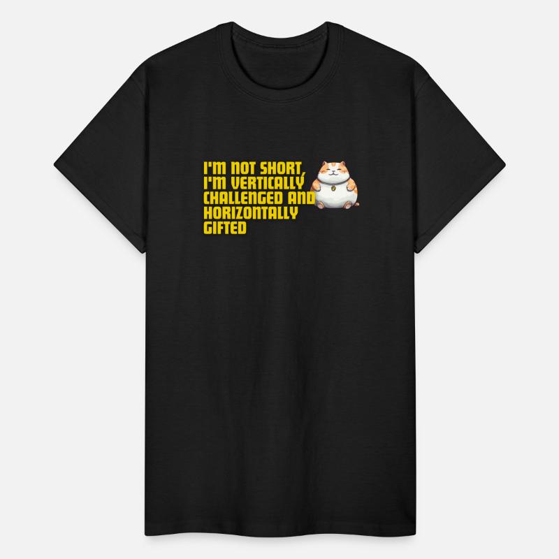 Not Short - Horizontally gifted! Funny Tee Shirt