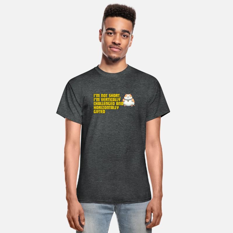Not Short - Horizontally gifted! Funny Tee Shirt