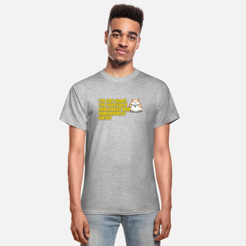Not Short - Horizontally gifted! Funny Tee Shirt