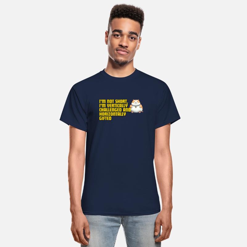 Not Short - Horizontally gifted! Funny Tee Shirt
