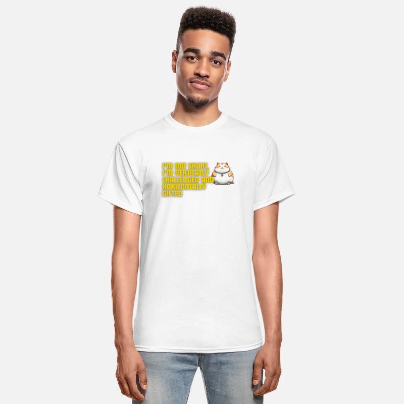 Not Short - Horizontally gifted! Funny Tee Shirt