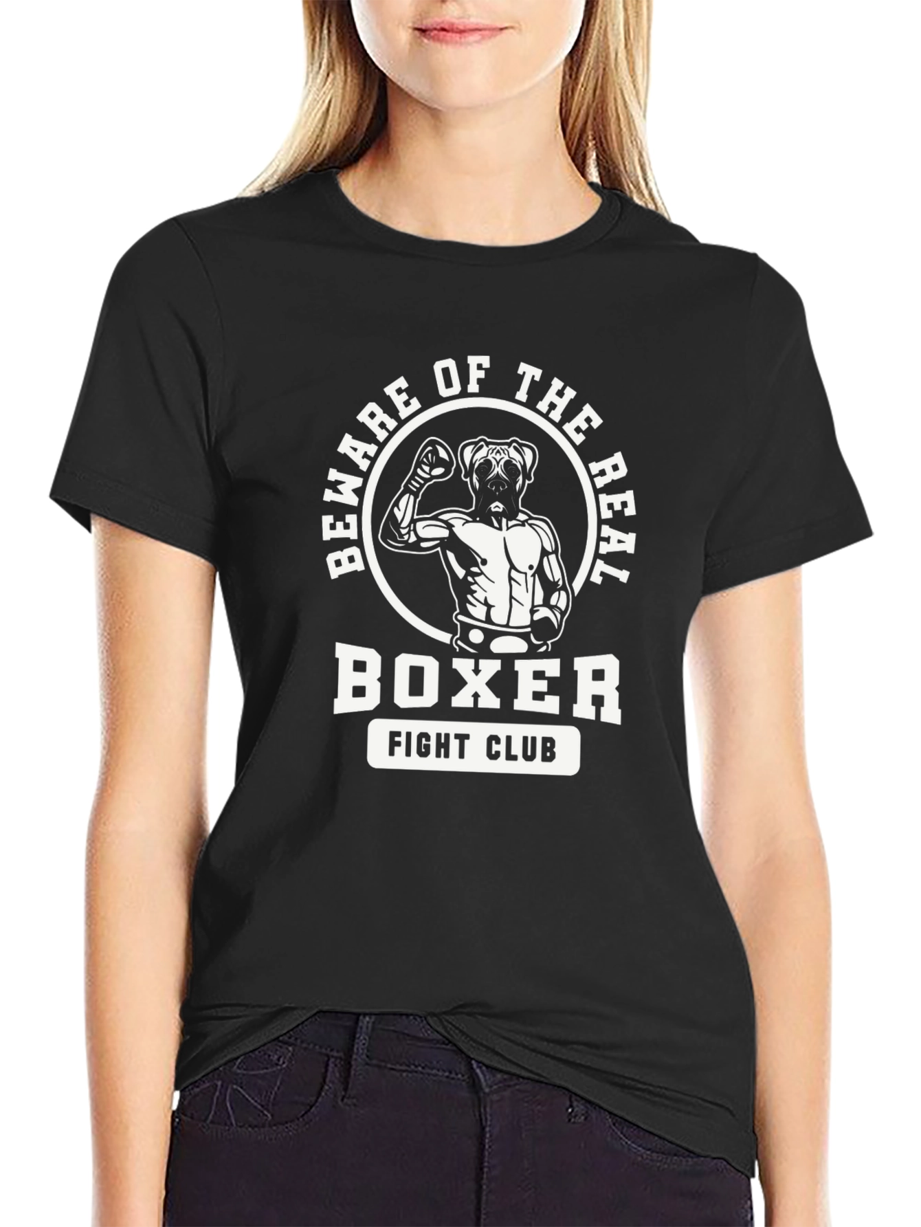 Beware of the Real Boxer T-Shirt Fight Club