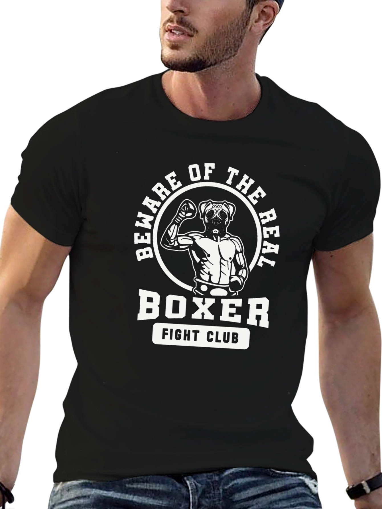 Beware of the Real Boxer T-Shirt Fight Club
