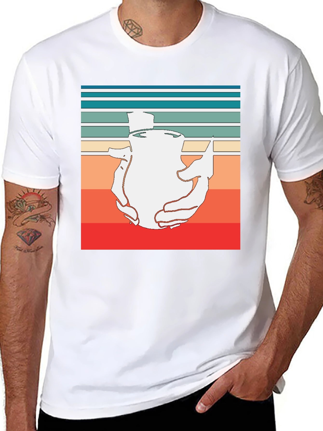 Retro Turkey T-Shirt - Thanksgiving Holiday Tee