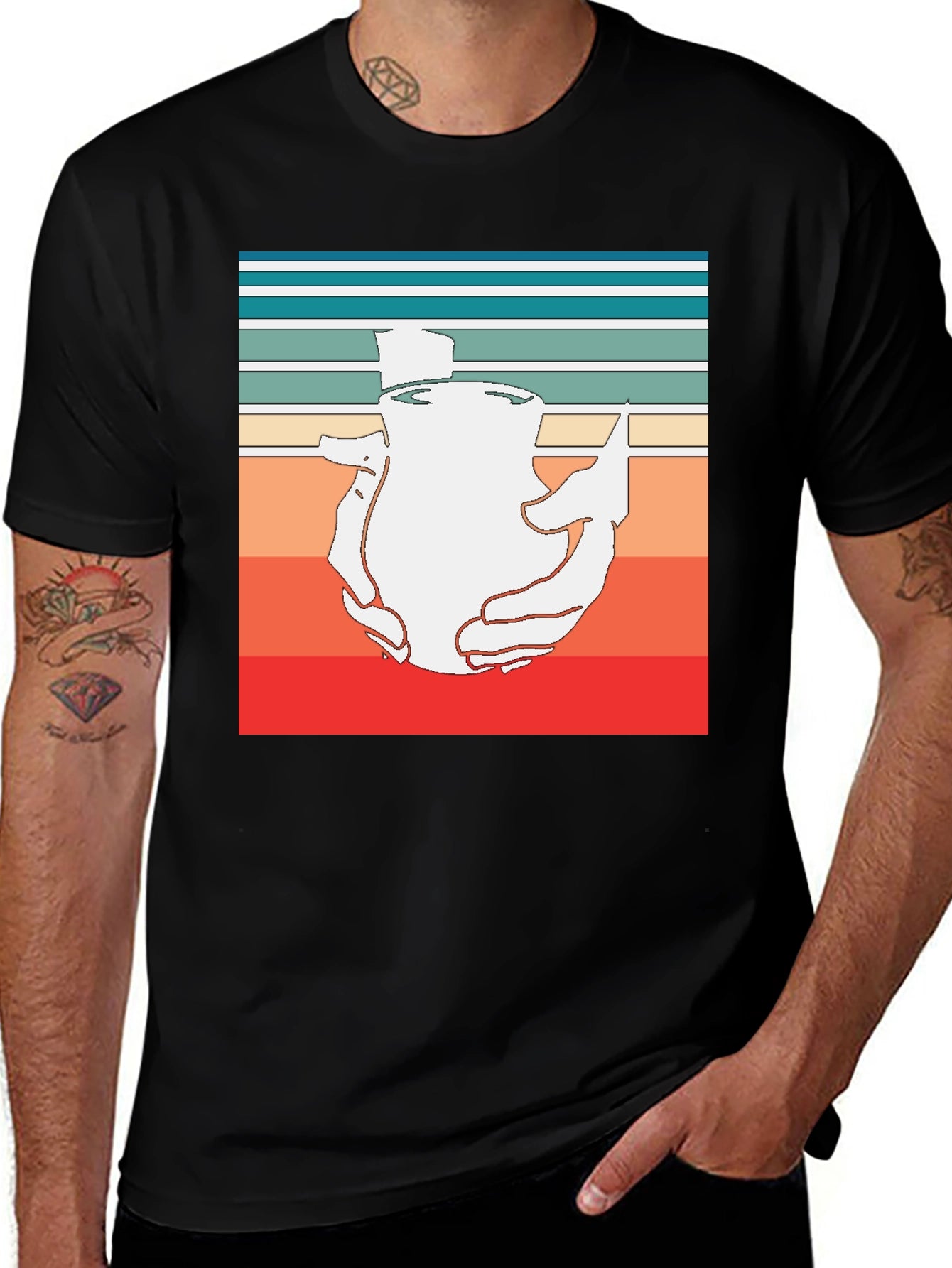 Retro Turkey T-Shirt - Thanksgiving Holiday Tee