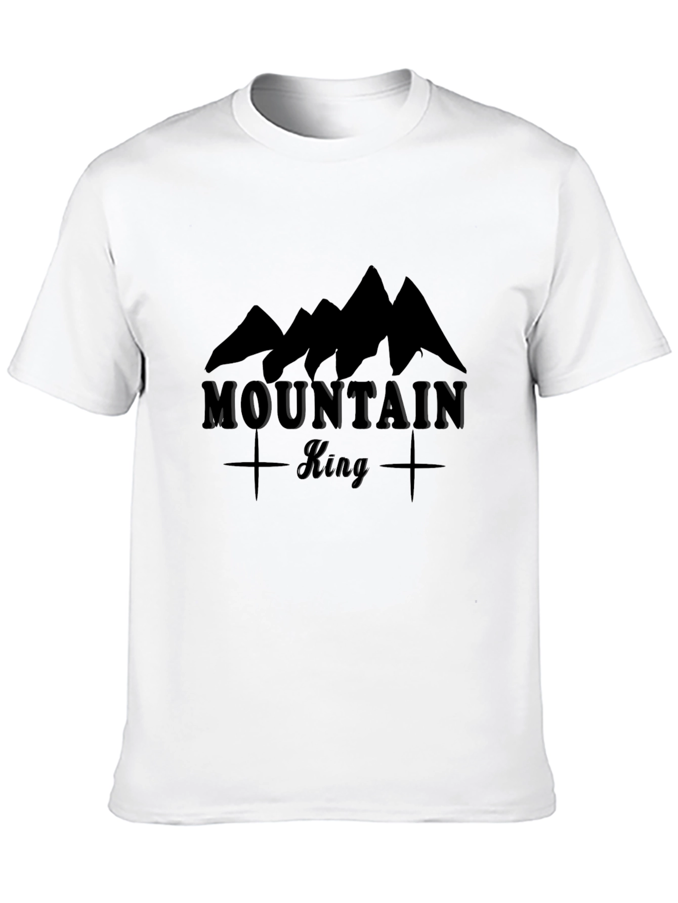 Mountain King Graphic T-Shirt - Black