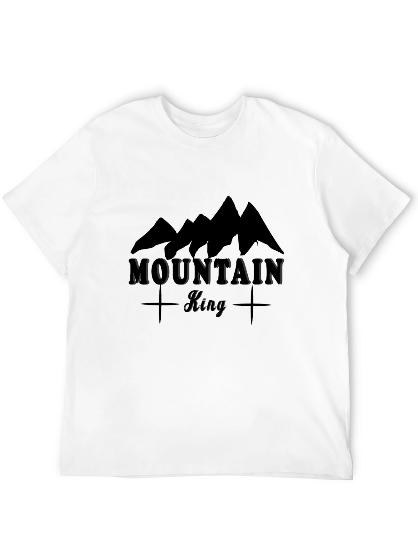 Mountain King Graphic T-Shirt - Black