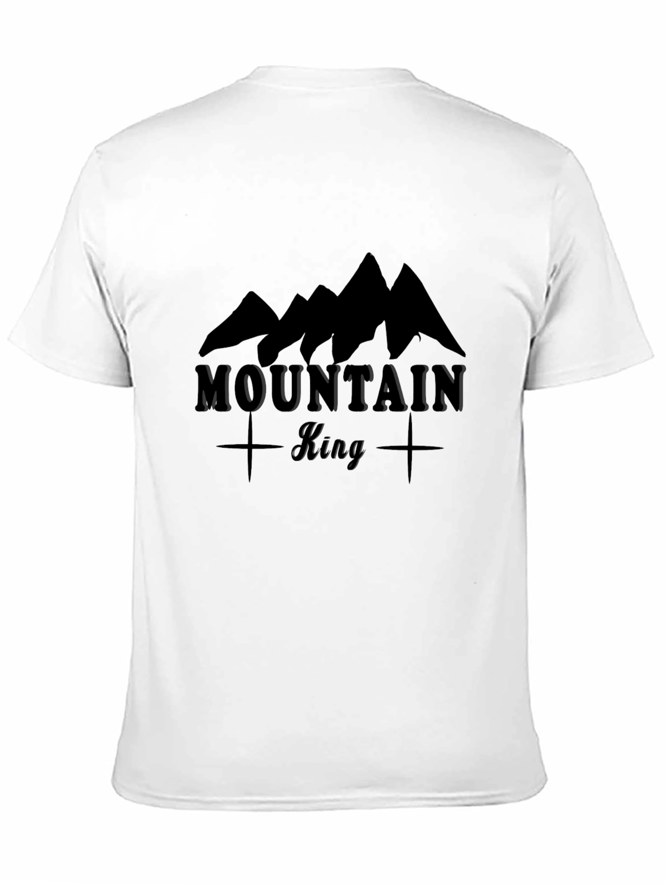Mountain King Graphic T-Shirt - Black