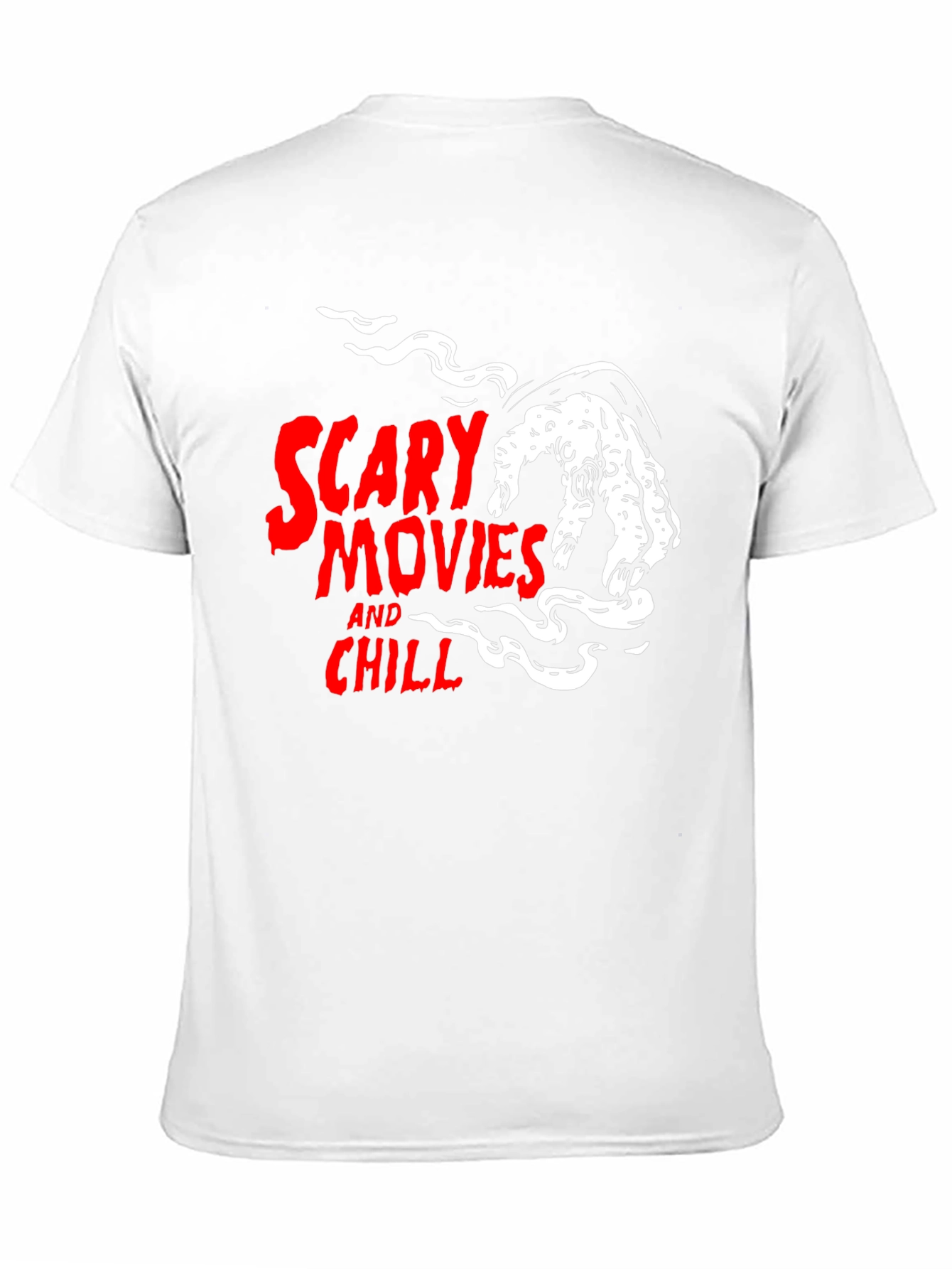 Scary Movies and Chill Graphic T-Shirt