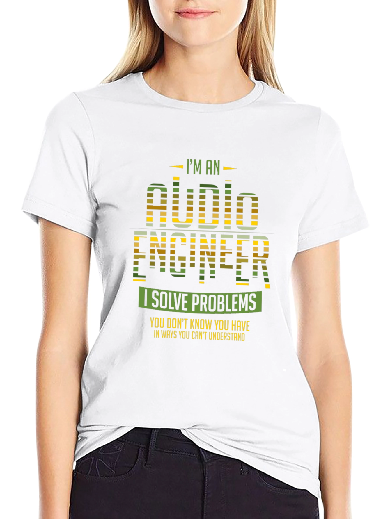 Audio Engineer T-Shirt - I Solve Problems Tee