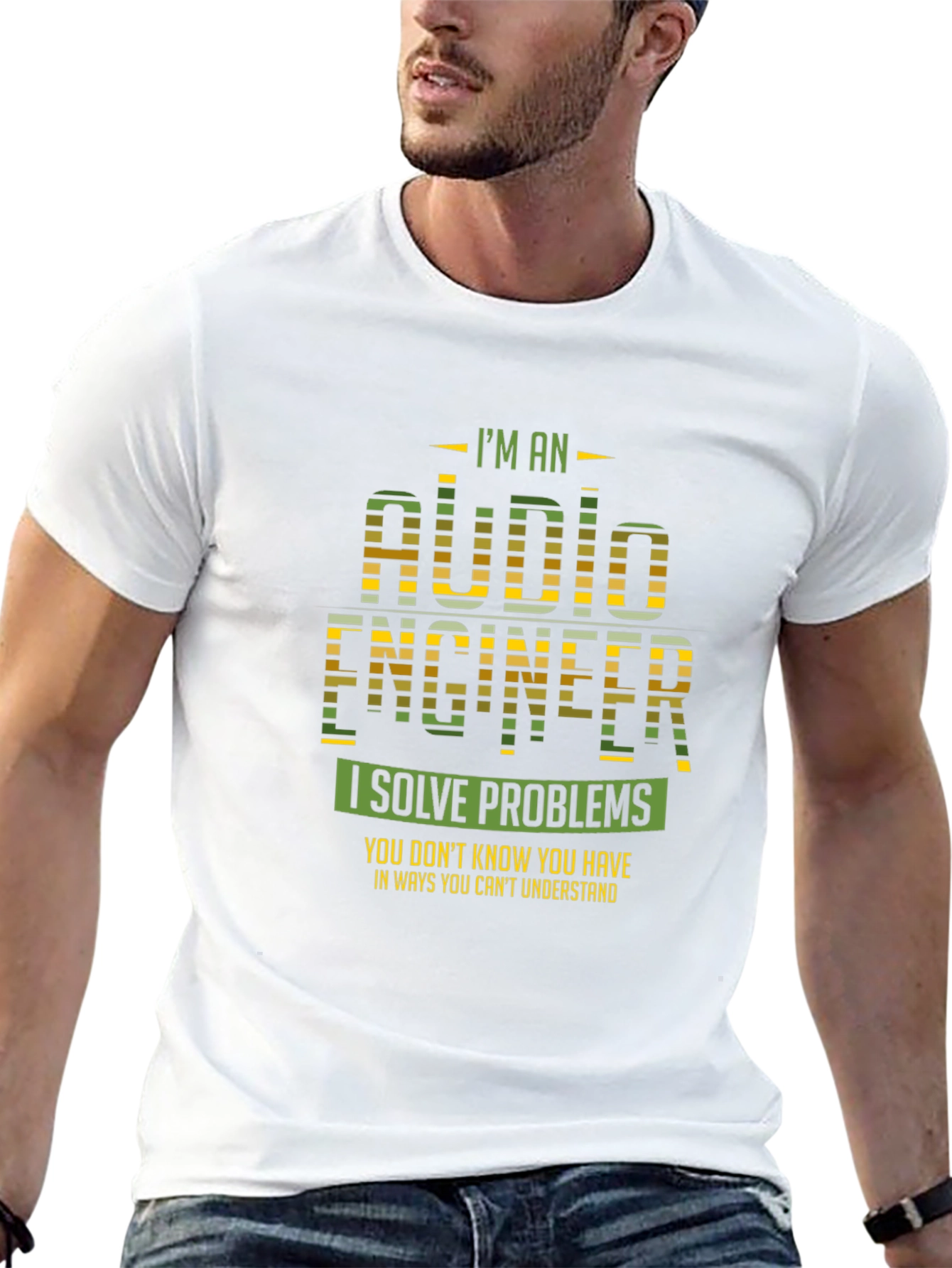 Audio Engineer T-Shirt - I Solve Problems Tee