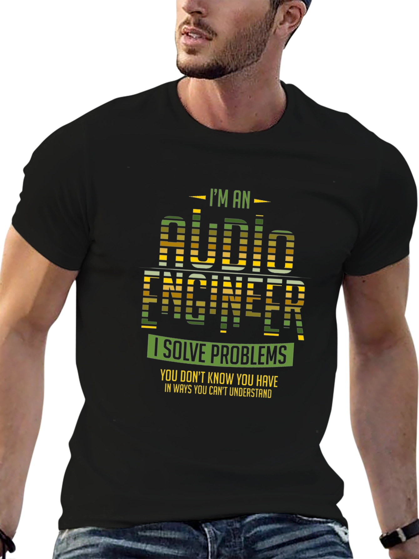Audio Engineer T-Shirt - I Solve Problems Tee