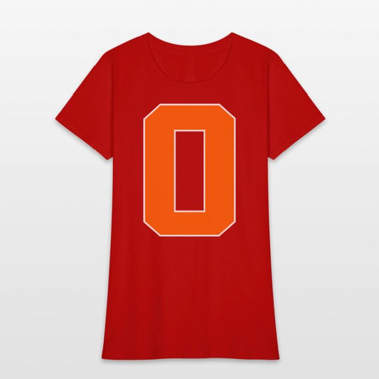 Number 0 Sports Orange