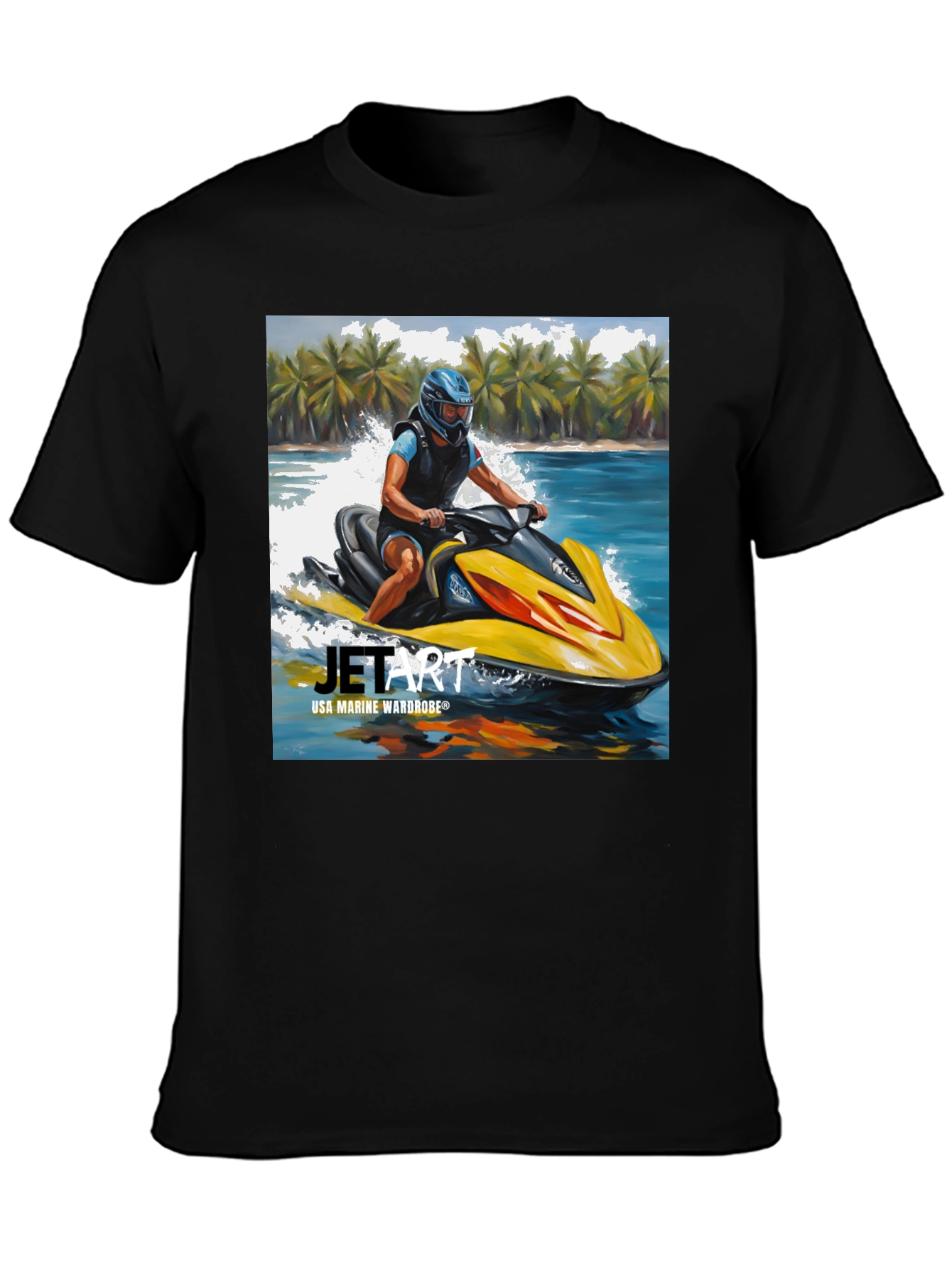 Jet Art T-Shirt - USA Marine Wardrobe