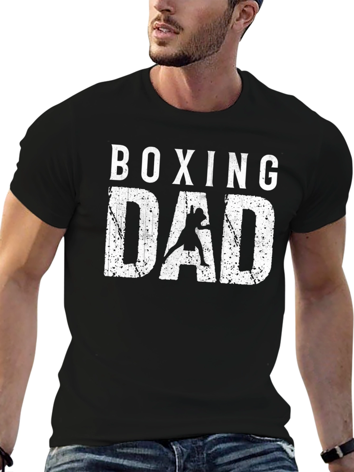 Boxing Dad Graphic T-Shirt
