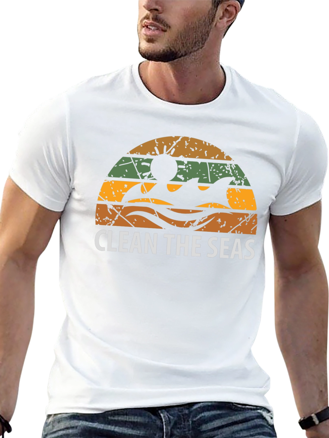 Clean the Seas Graphic Tee - Black