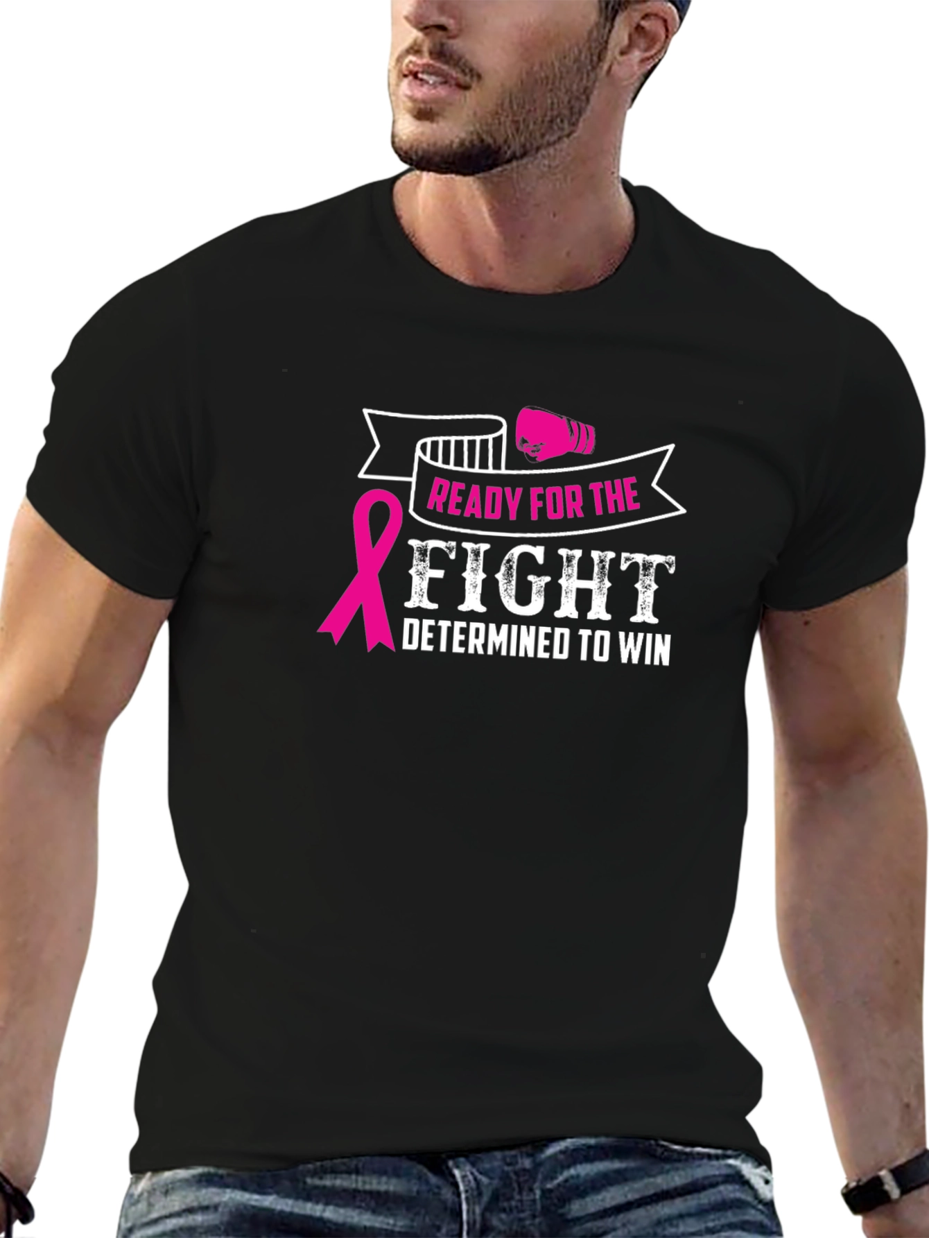 Ready for the Fight Breast Cancer Awareness T-Shirt