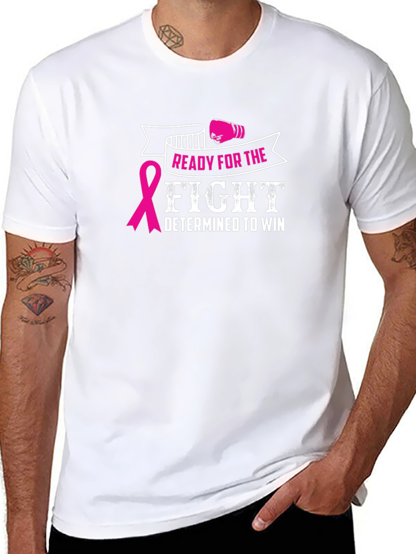 Ready for the Fight Breast Cancer Awareness T-Shirt