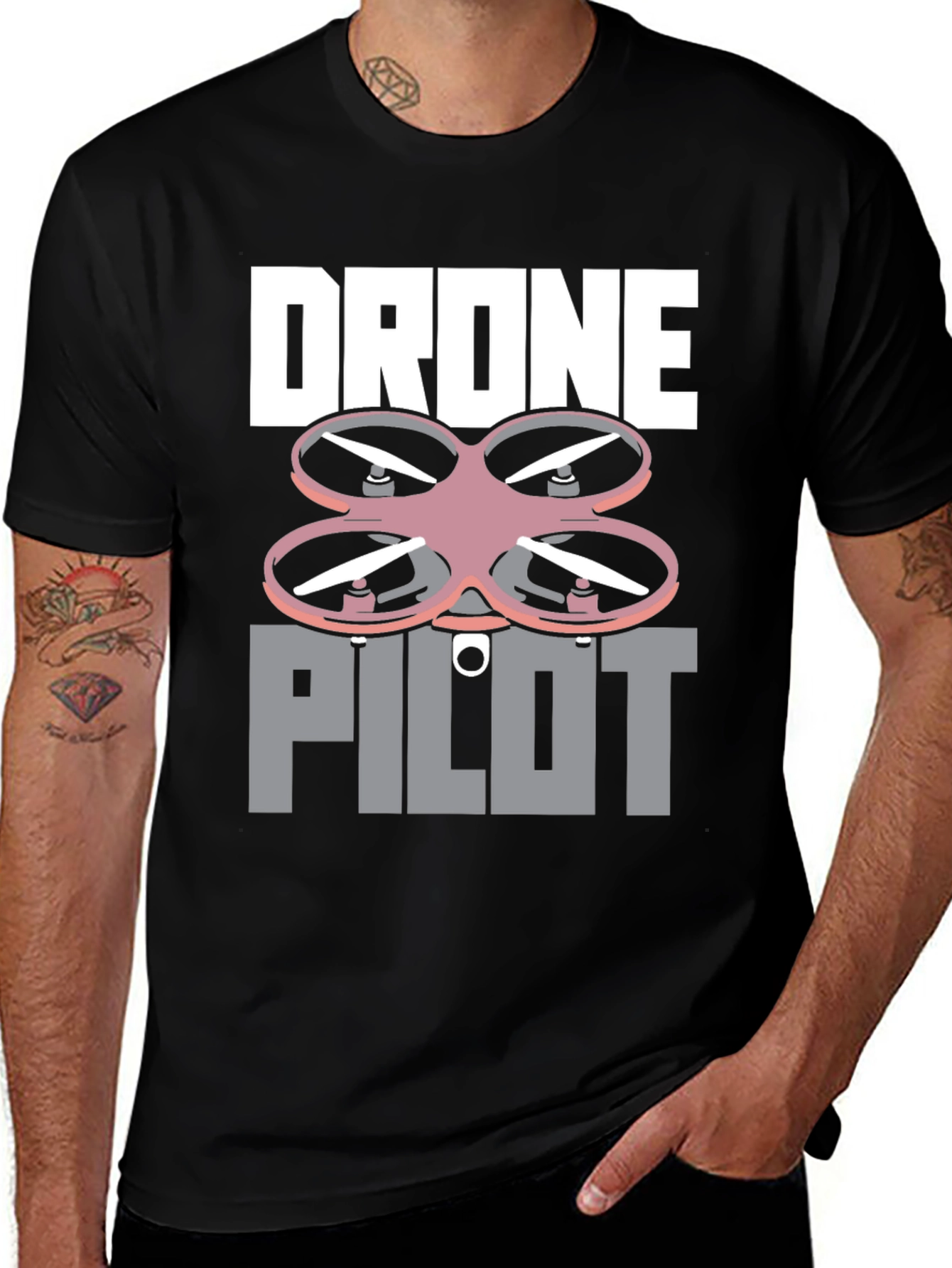 Drone Pilot Graphic T-Shirt