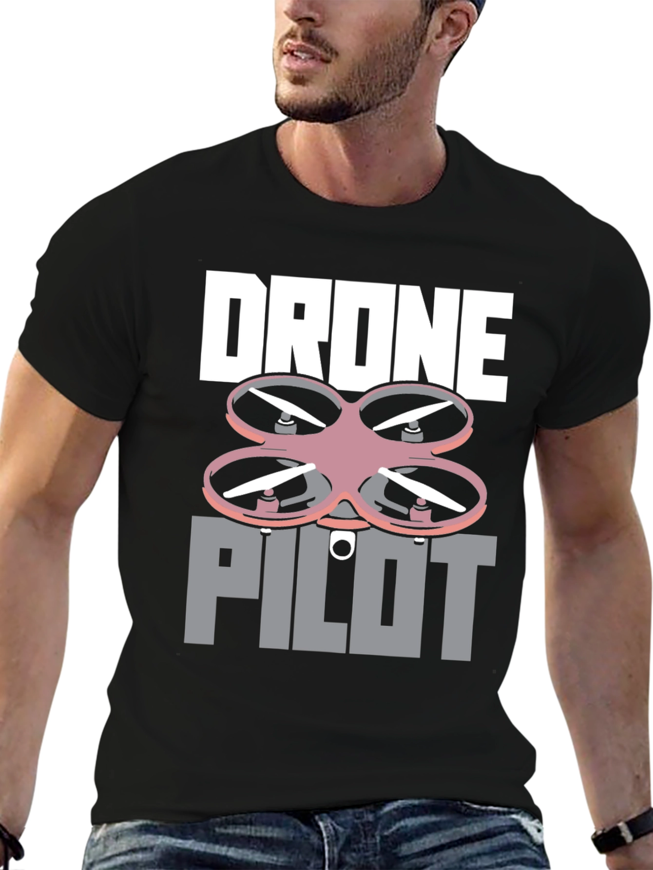 Drone Pilot Graphic T-Shirt