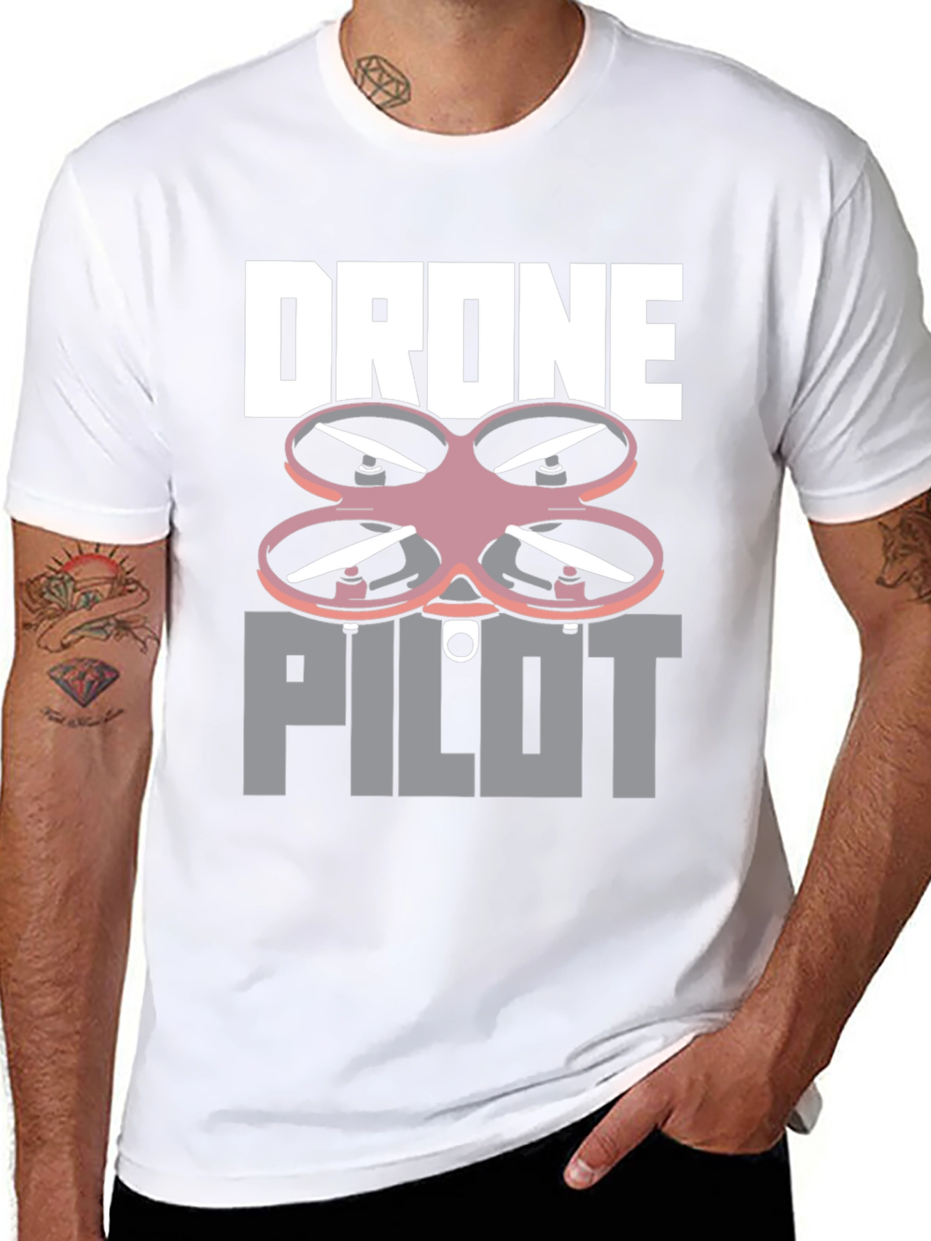 Drone Pilot Graphic T-Shirt