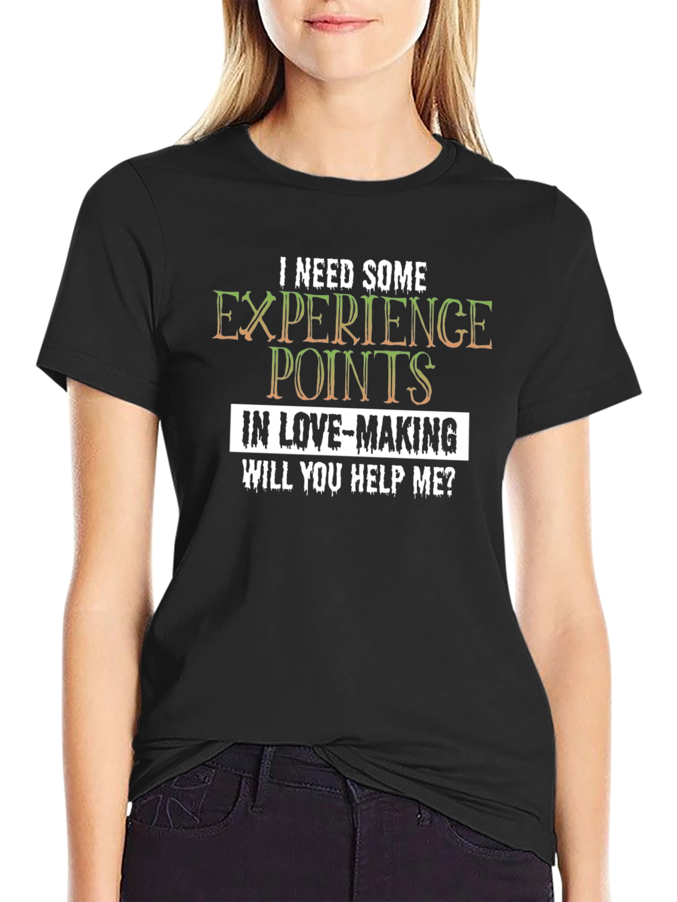 Experience Points Graphic T-Shirt - Love-Making Help