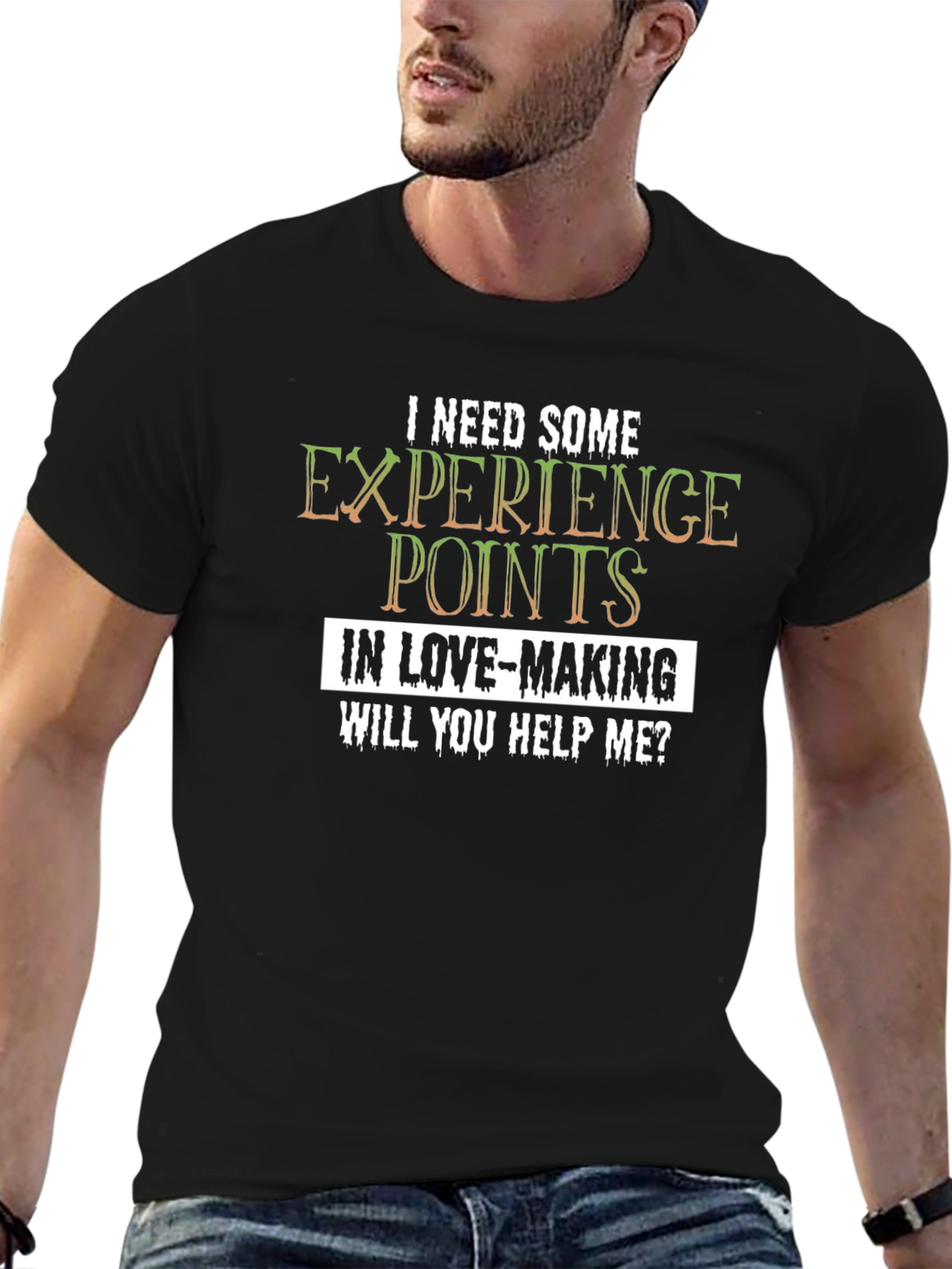 Experience Points Graphic T-Shirt - Love-Making Help