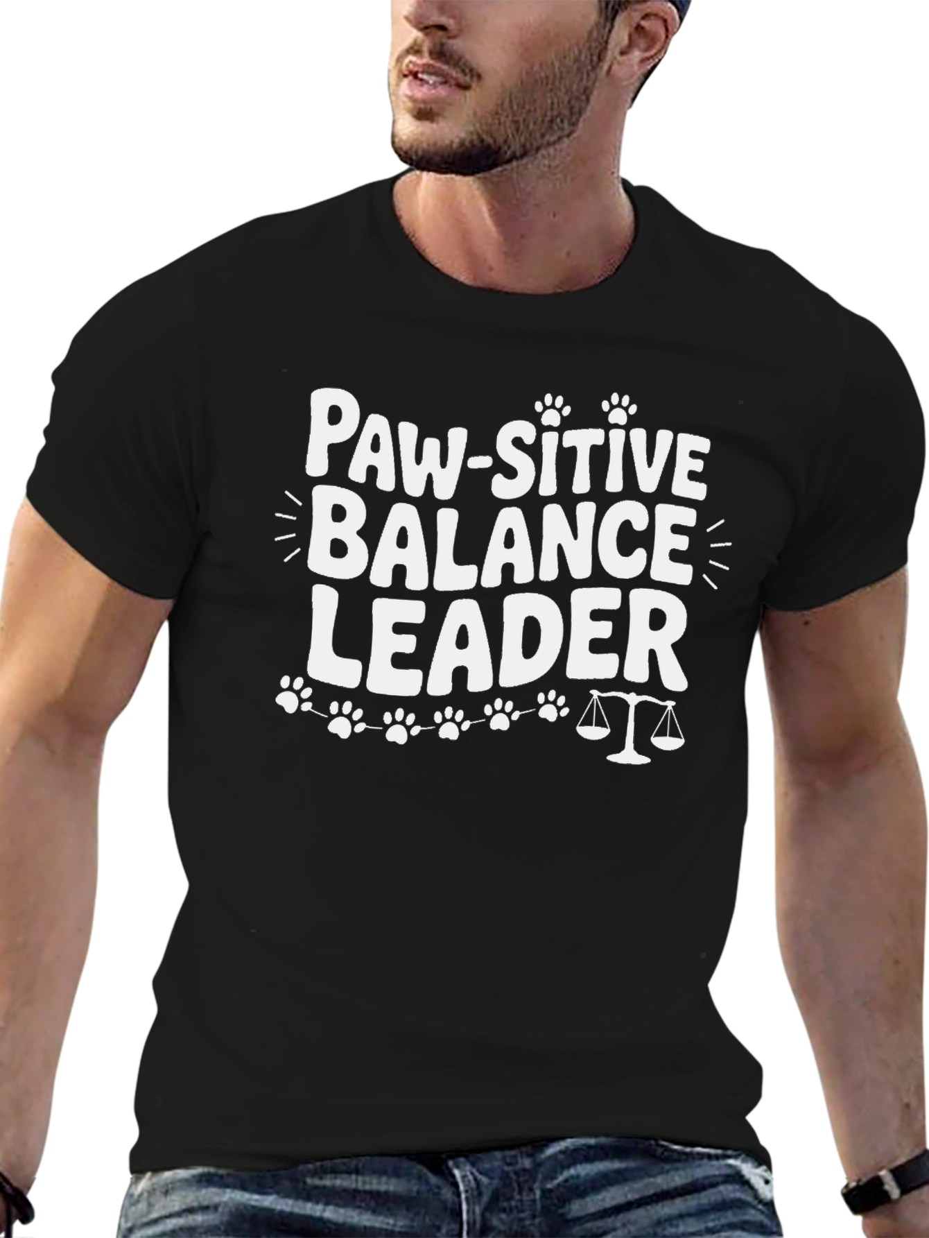 Paw-sitive Balance Leader Graphic Tee