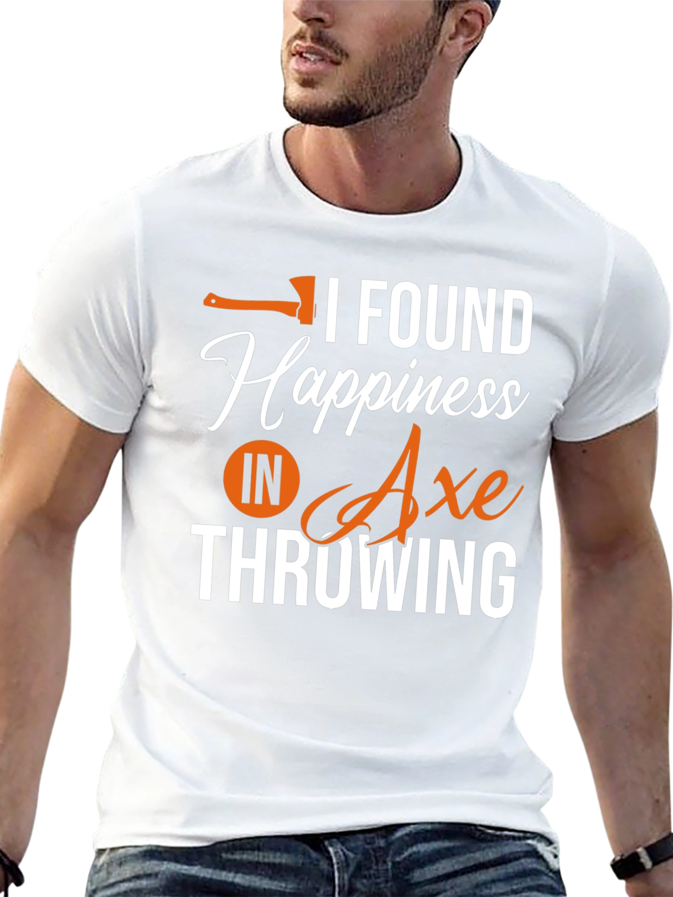 Axe Throwing T-Shirt - I Found Happiness