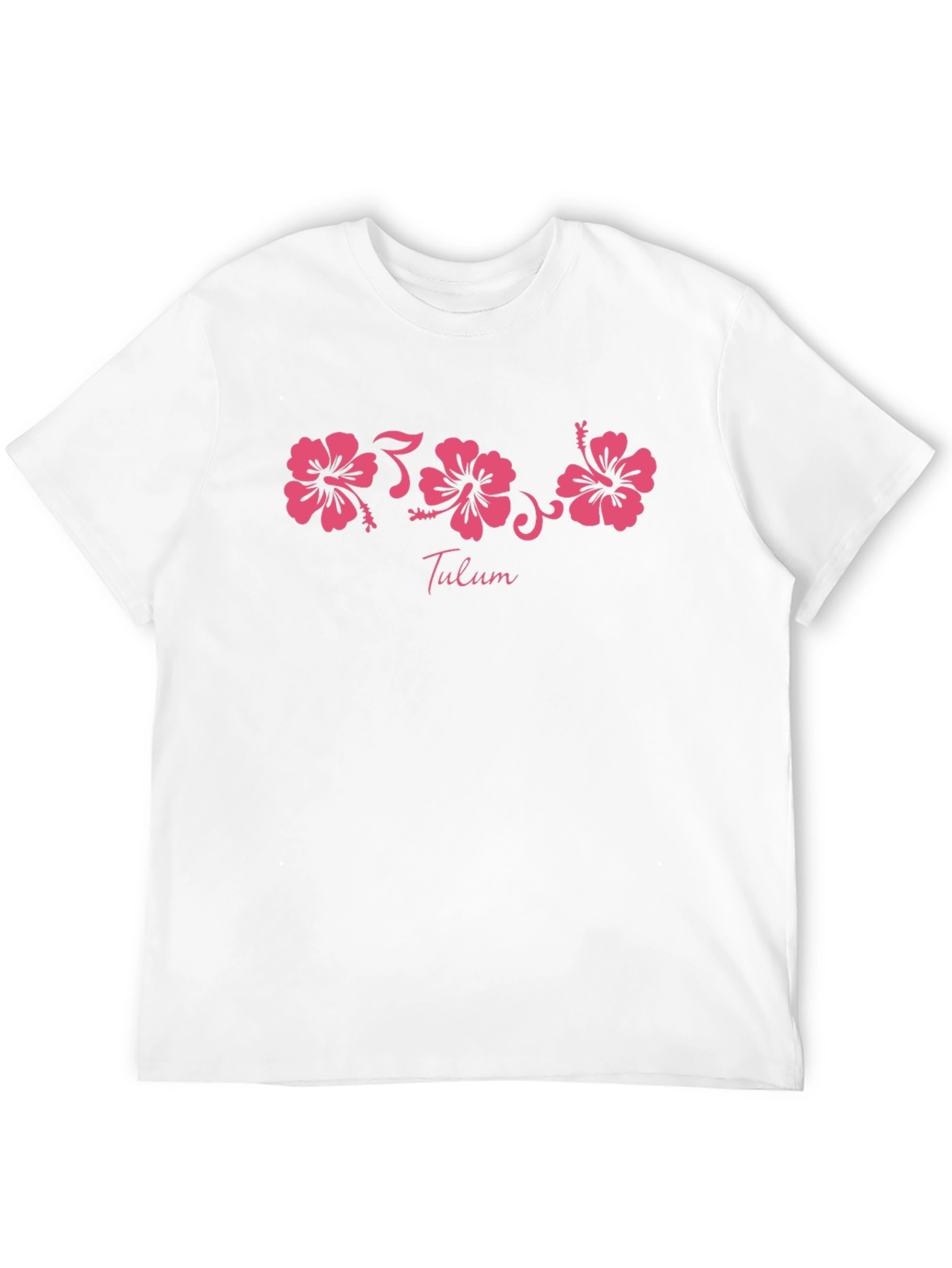 Tulum Floral Graphic Tee - Black