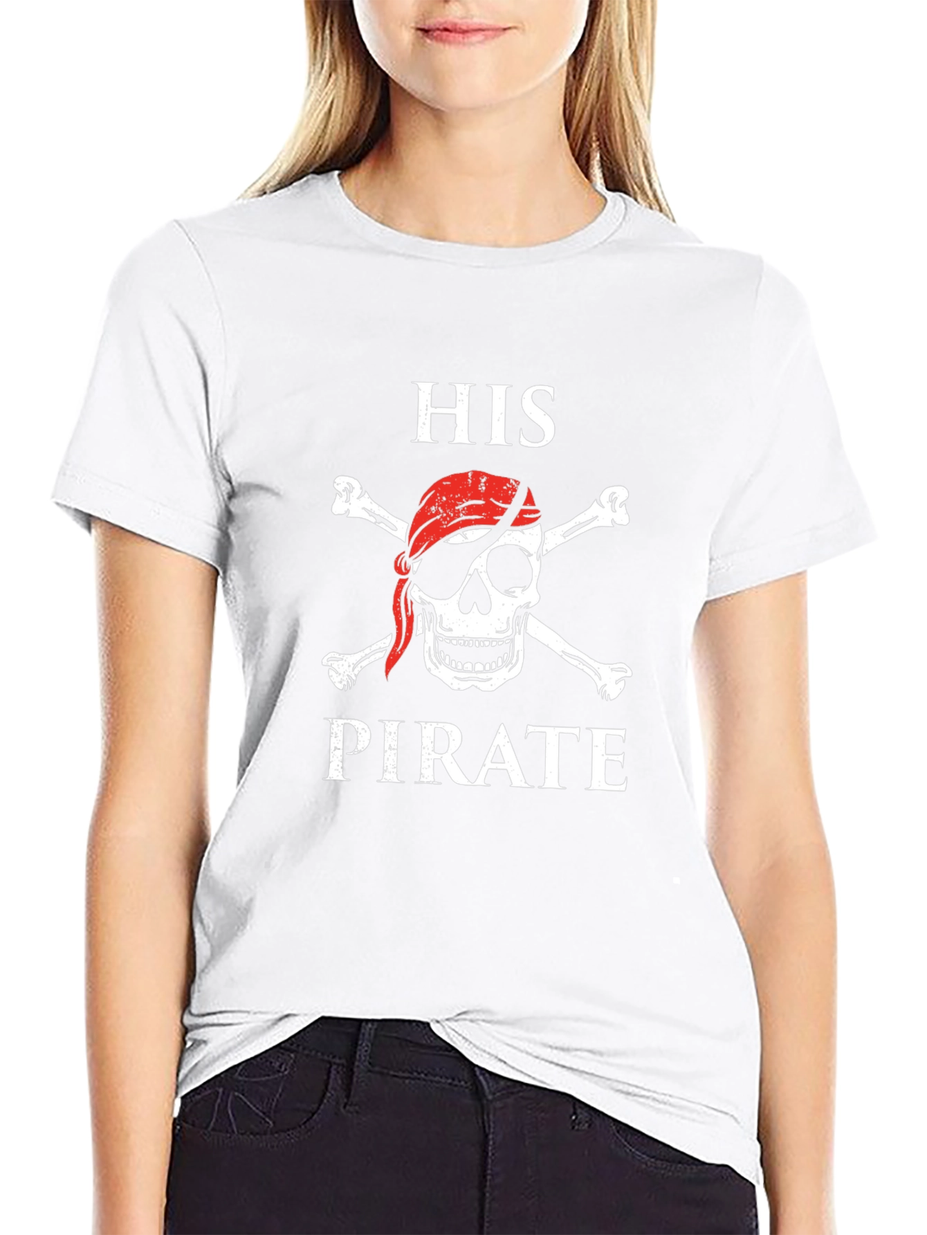 His Pirate Skull & Crossbones T-Shirt